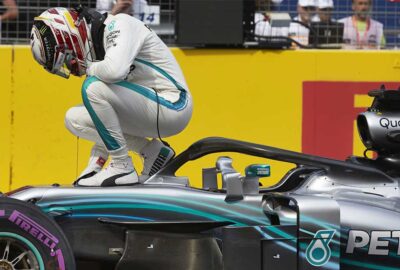 刘易斯·汉密尔顿为梅赛德斯在2018年法国大奖赛取得杆位并最终夺冠