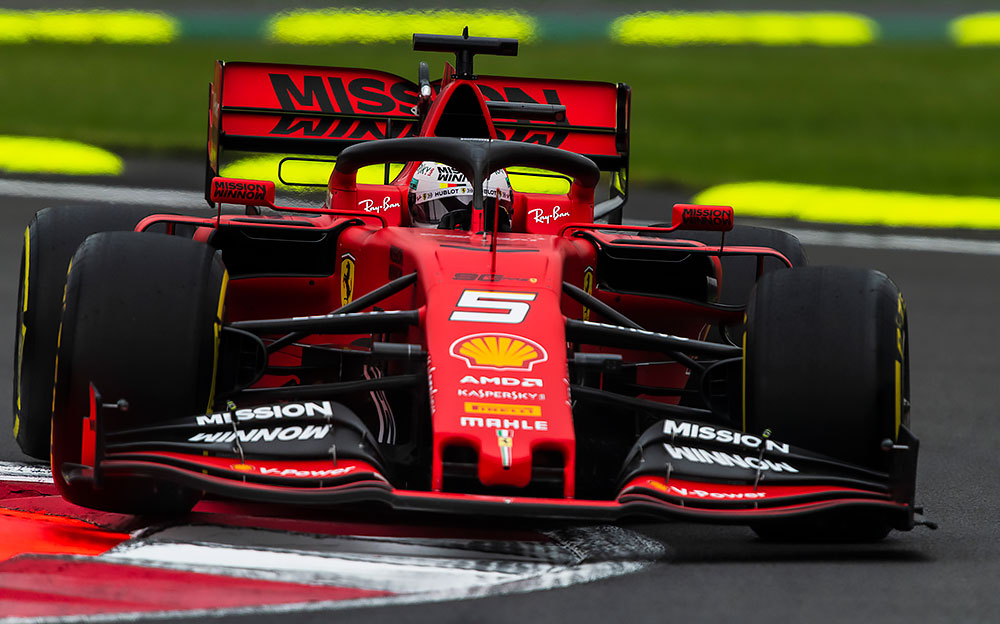 塞巴斯蒂安·维特尔在2019年墨西哥大奖赛周五练习日