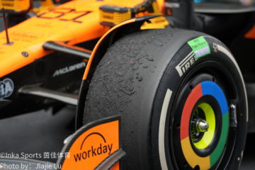 法拉利F1赛车P房细节特写