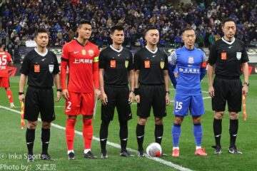 海港队领先继续进攻施压