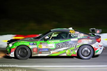 丰田GT86夜赛奔驰