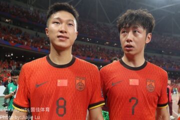 中国队球员庆祝