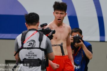 场边比赛间隙画面