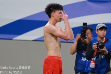 场边比赛画面