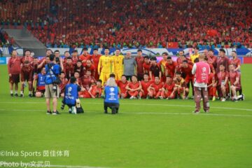 进球后比赛继续画面