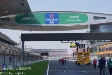 F1赛道弯道户外场景