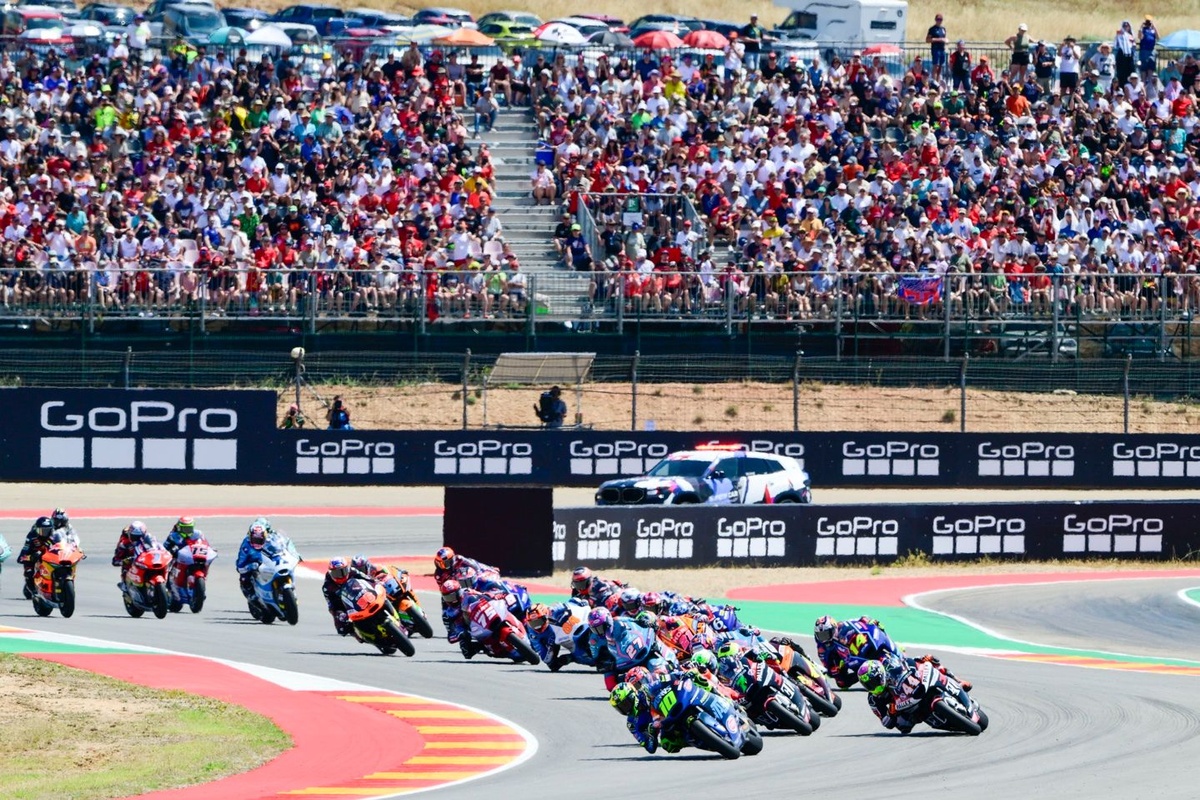 MotoGP英国大奖赛发车