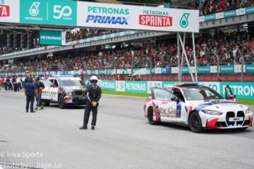 MotoGP马来西亚站宝马安全车赛道巡视