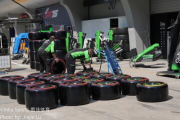 F1赛车暗调灰色赛道