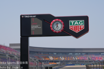F1赛道全景天空开阔