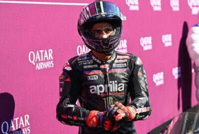 豪尔赫·马丁身着阿普利亚车队比赛服亮相2026年MotoGP奥地利大奖赛
