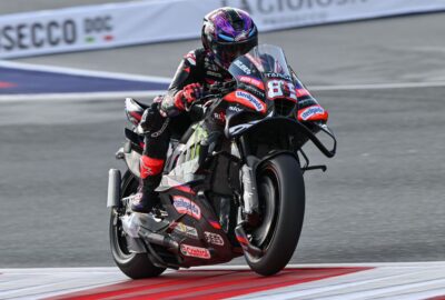 豪尔赫·马丁在2026年MotoGP奥地利大奖赛周六驾驶阿普利亚赛车（资料图）