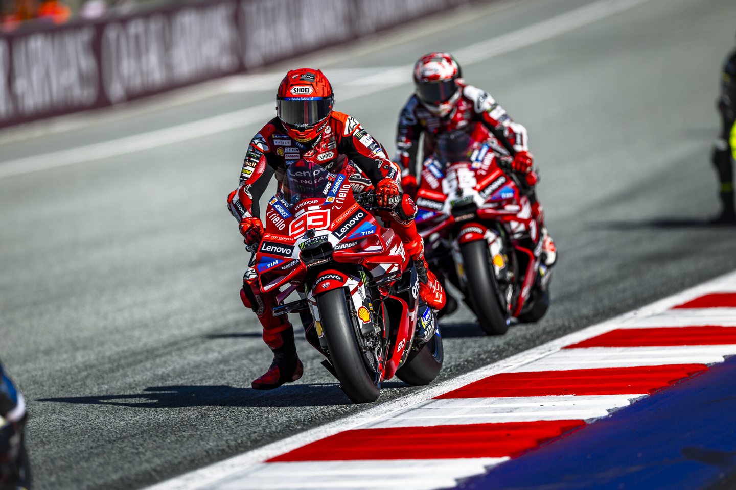 马克·马奎斯驾驶杜卡迪赛车参加2026年MotoGP奥地利大奖赛正赛