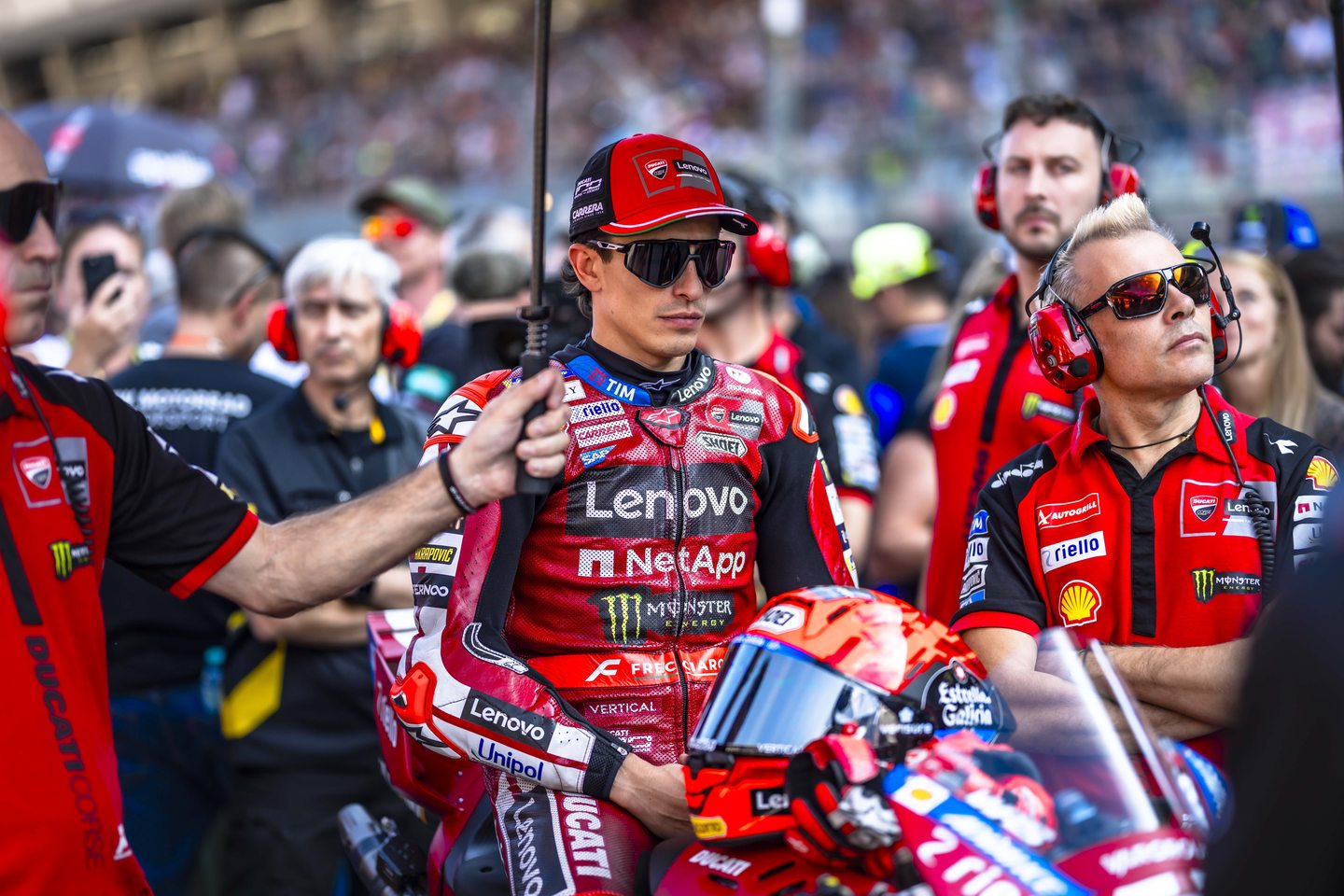 马克·马奎斯在2026年MotoGP奥地利大奖赛周末的赛场画面