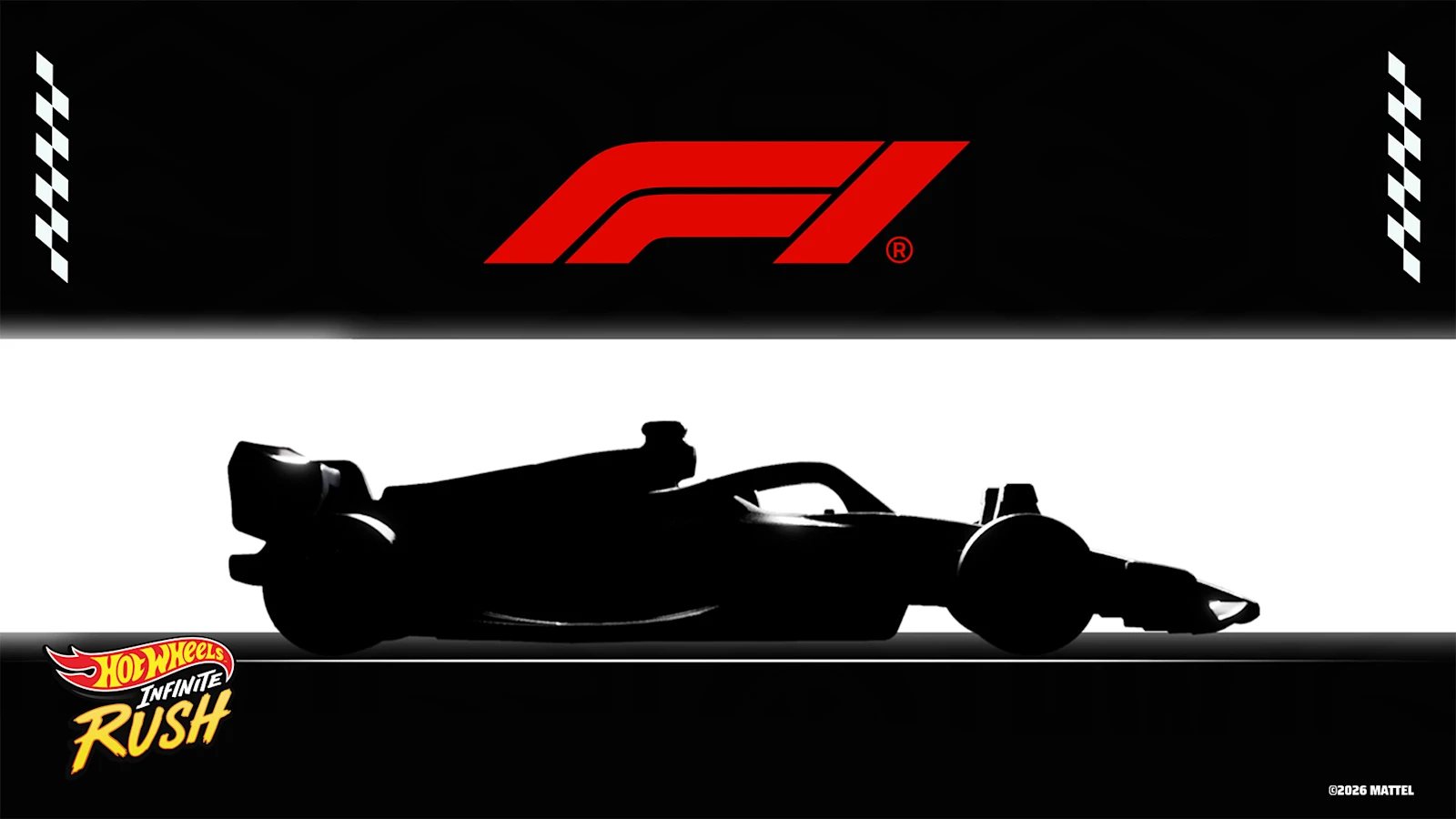 F1与Hot Wheels Infinite Rush赛车游戏合作的官方宣传画面