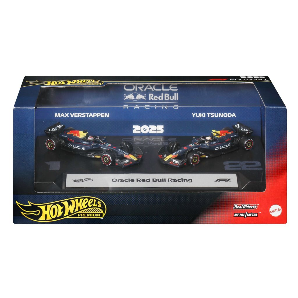Hot Wheels推出的红牛F1赛车官方合金车模套装