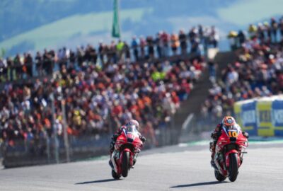 卢卡·马里尼驾驶10号本田赛车参加2026年MotoGP奥地利大奖赛