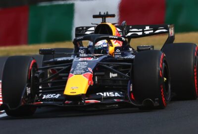 马克斯·维斯塔潘驾驶红牛赛车参加2026年F1日本大奖赛排位赛