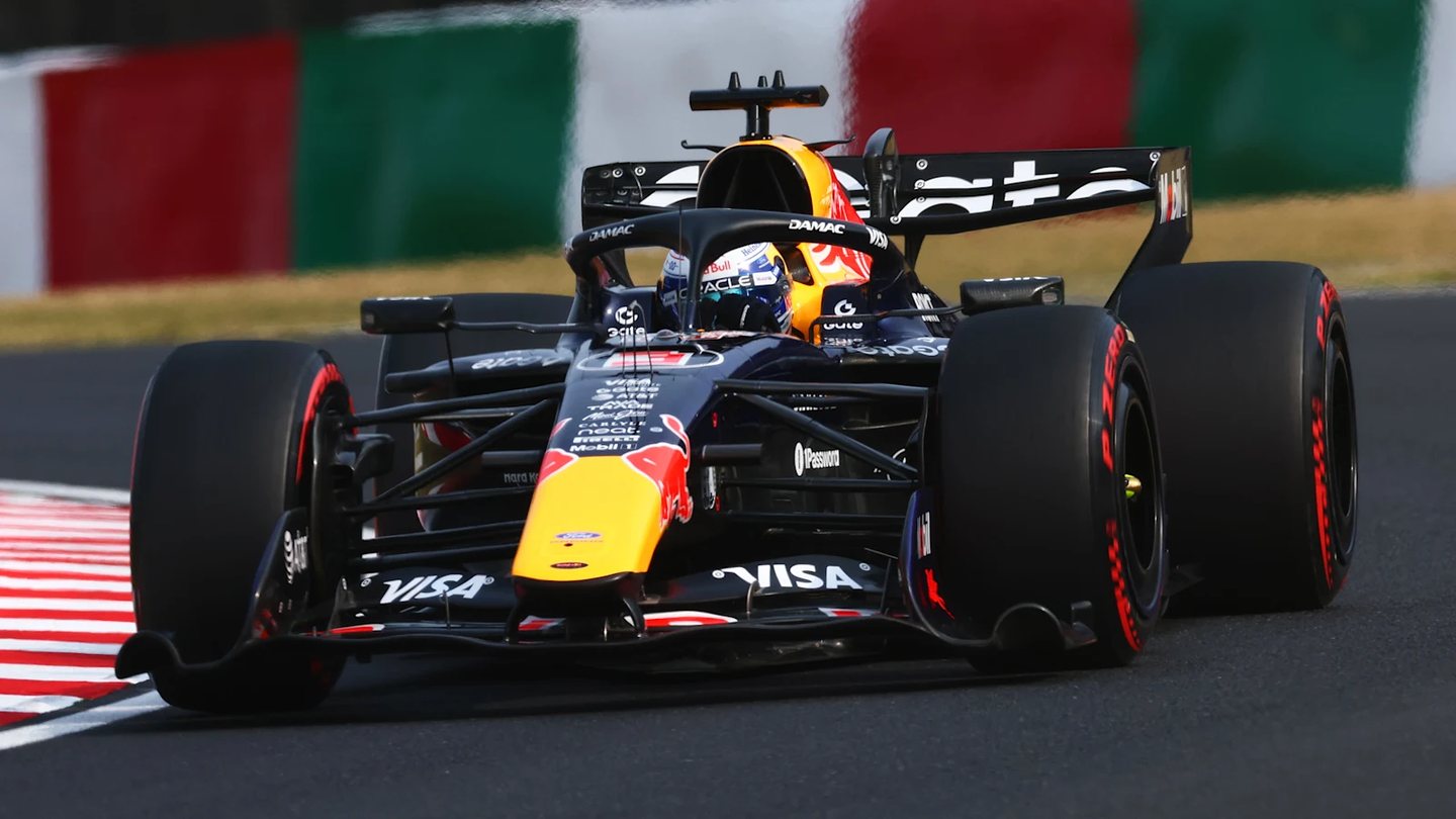 马克斯·维斯塔潘驾驶红牛赛车参加2026年F1日本大奖赛排位赛