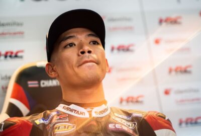 泰国车手颂基亚特·占叻在2025年MotoGP比赛周末接受采访