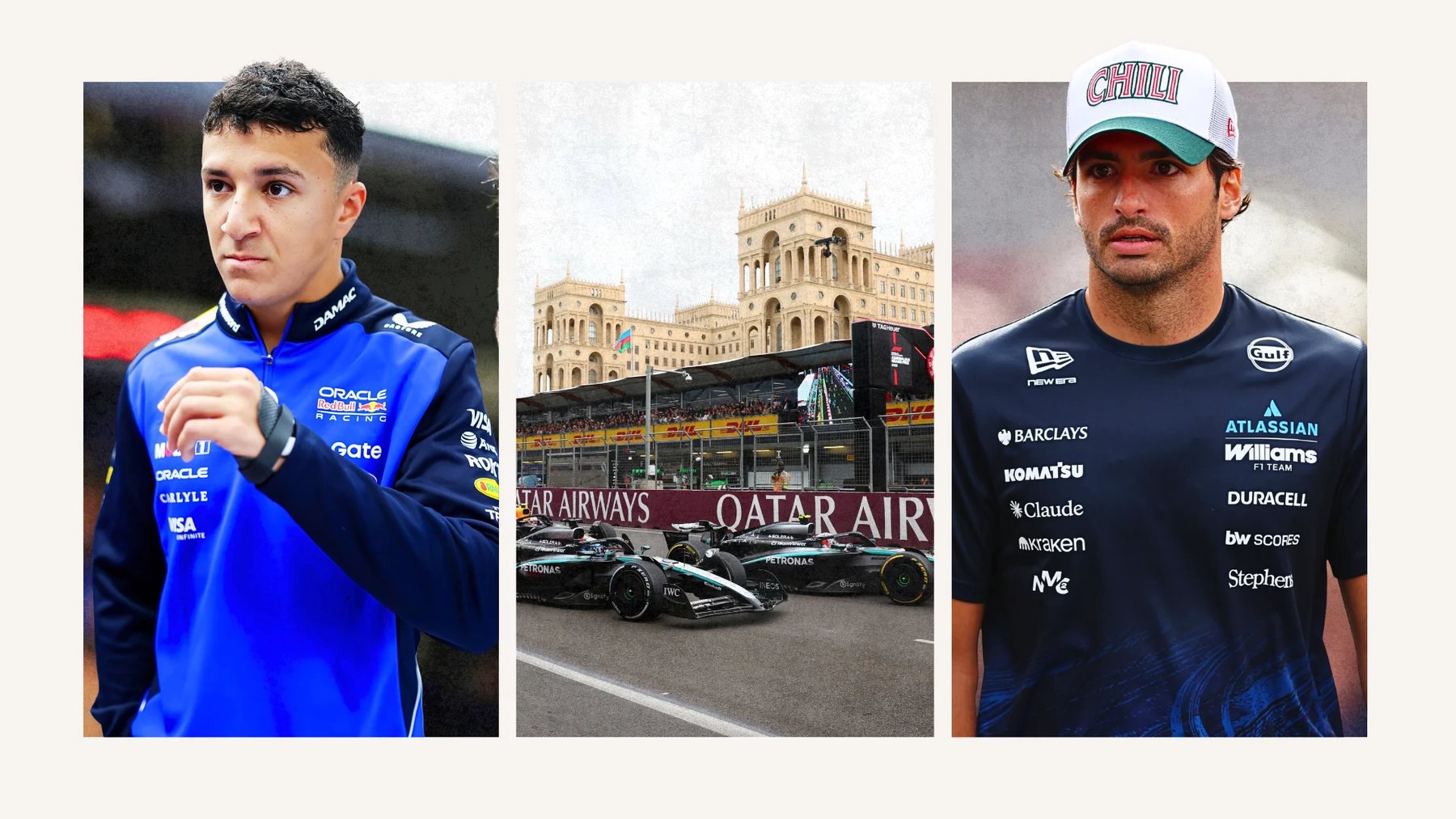 2026年F1阿塞拜疆大奖赛官方赛周宣传画面