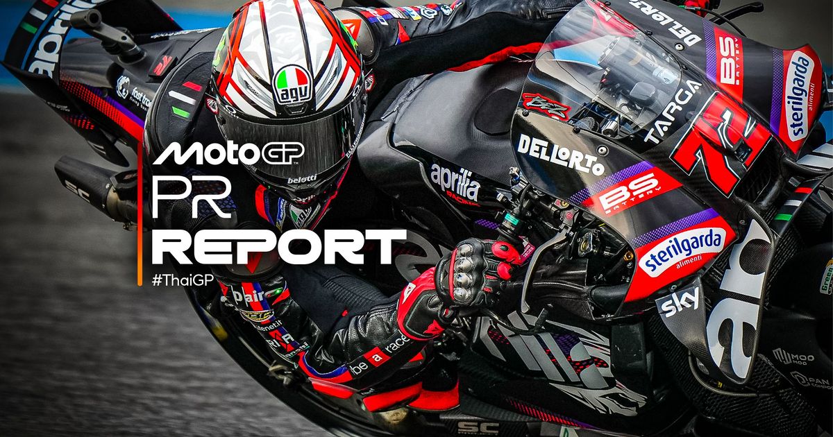 马可·贝泽奇参加2026年MotoGP第1站泰国大奖赛练习赛，图片来自MotoGP官方当站Practice报道
