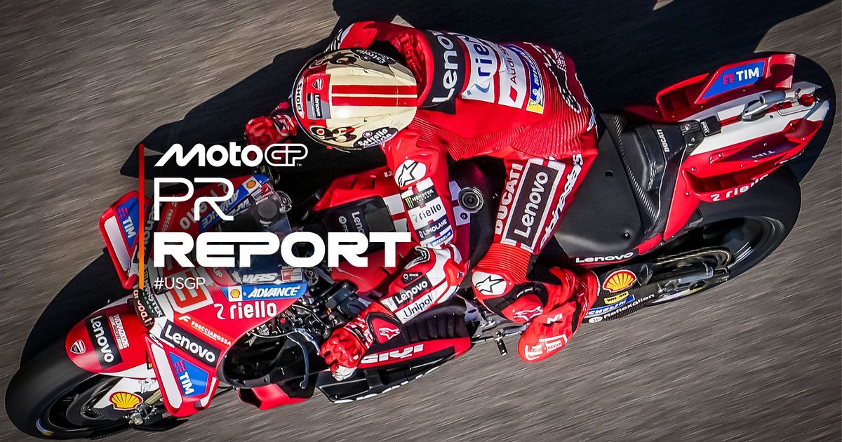 马克·马奎斯参加2026年MotoGP第3站美国大奖赛练习赛，图片来自MotoGP官方当站Practice报道