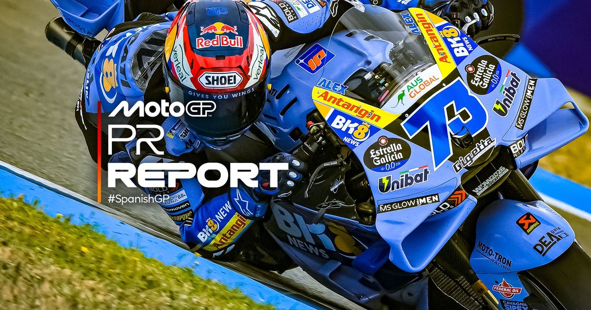阿莱克斯·马奎斯参加2026年MotoGP第4站西班牙大奖赛练习赛，图片来自MotoGP官方当站Practice报道