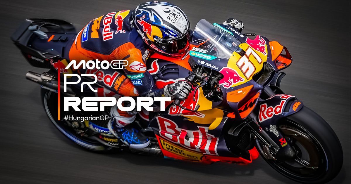 佩德罗·阿科斯塔参加2026年MotoGP第8站匈牙利大奖赛练习赛，图片来自MotoGP官方当站Practice报道