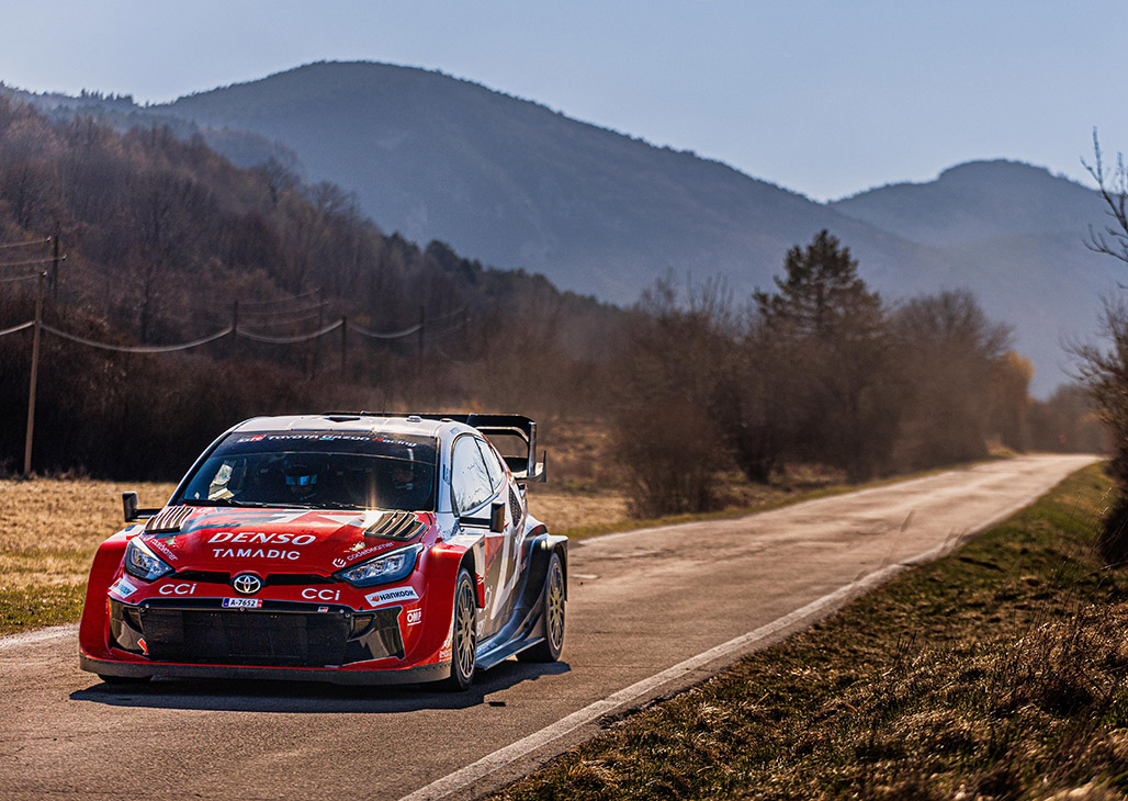 2026年WRC日本站丰田GR Yaris Rally1赛车，赛事资料图