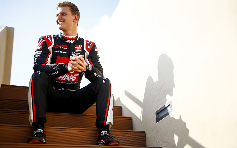 2020年F1阿布扎比大奖赛一练,哈斯F1车队的米克·舒马赫
