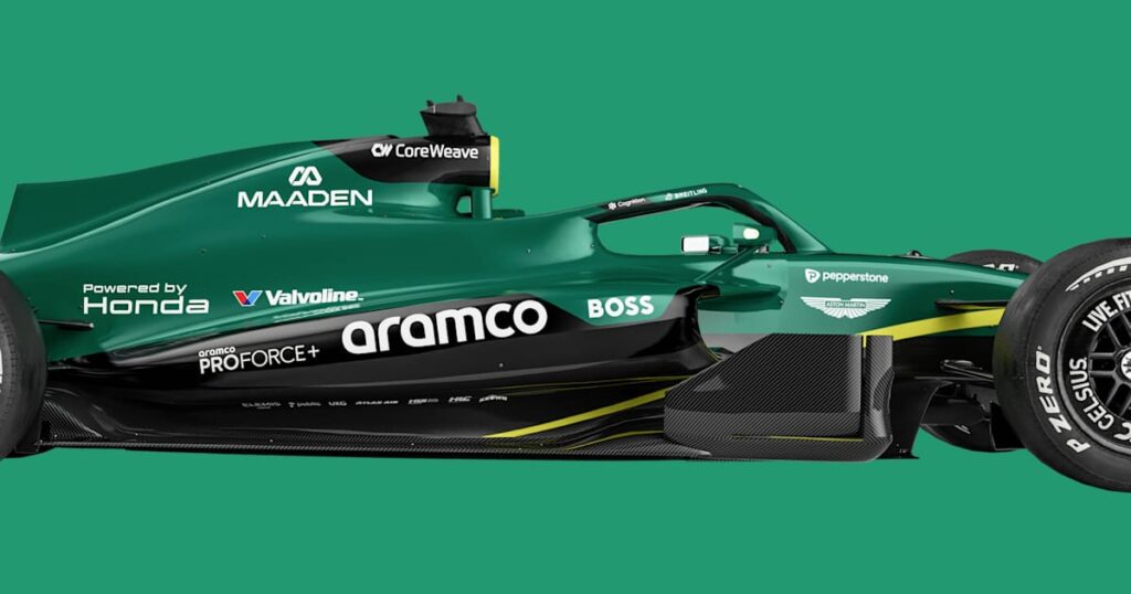 Aston Martin车队2026赛季官方资料图