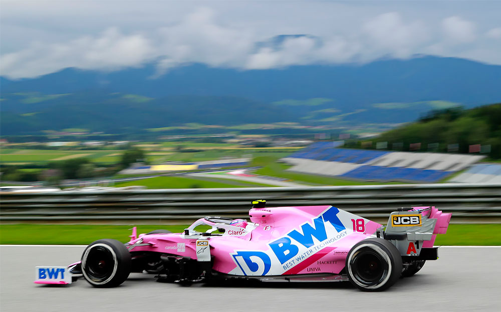 2020年F1奥地利大奖赛练习赛，赛点RP20赛车