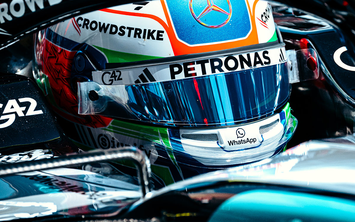 2026年F1奥地利大奖赛二练，安东内利在车库中等待出场指令