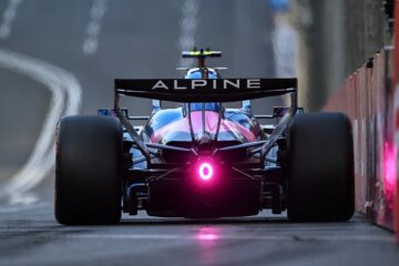 科拉平托驾驶阿尔派赛车参加2026年巴库站排位赛