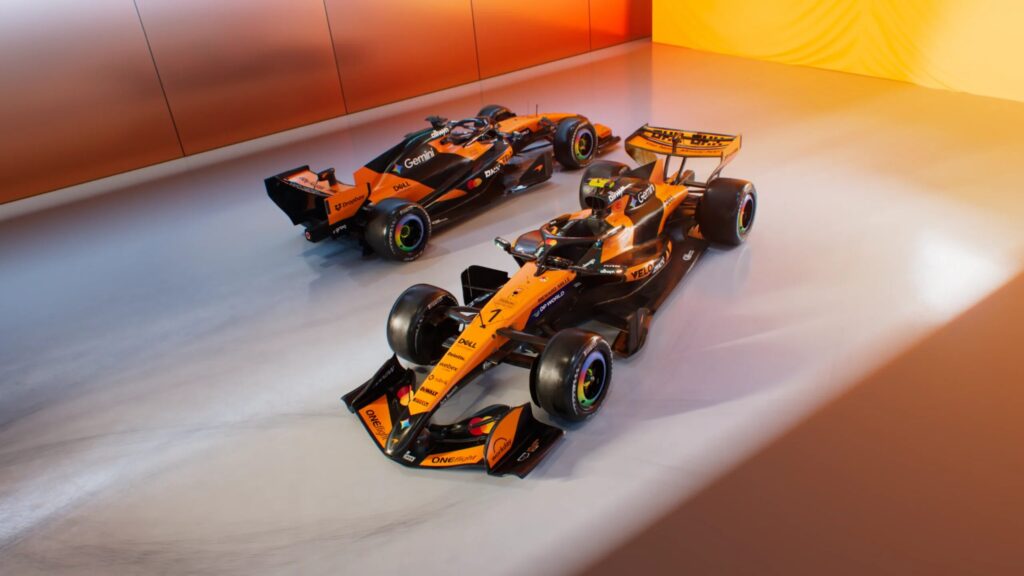 迈凯伦2026赛季MCL40赛车官方展示图