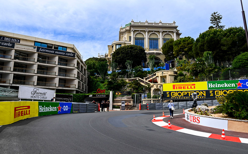 2021年F1摩纳哥大奖赛,蒙特卡洛市街赛道的劳斯发夹弯