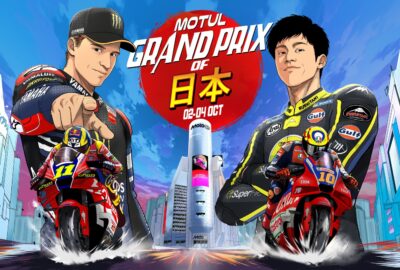 MotoGP官方2026年日本大奖赛宣传画，标注10月2日至4日比赛日期