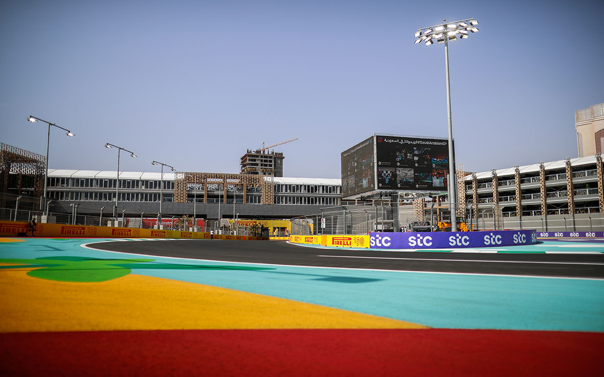 2022年F1沙特阿拉伯大奖赛，吉达市街赛道