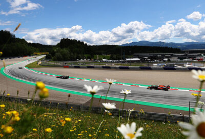 2021年F1第8站施蒂利亚大奖赛三练的比赛场景