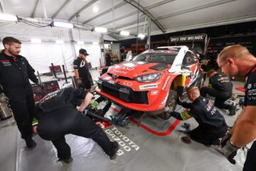 丰田Gazoo Racing车队备战智利拉力赛