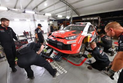 丰田Gazoo Racing车队备战智利拉力赛