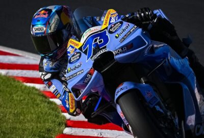阿莱克斯·马奎斯驾驶73号格雷西尼赛车参加2026年MotoGP日本站周五练习