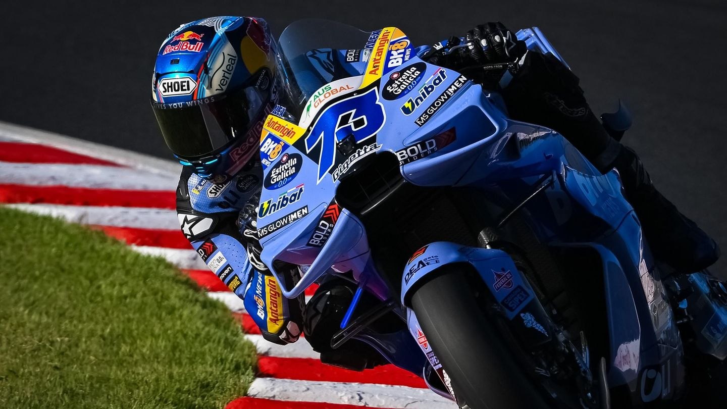 阿莱克斯·马奎斯驾驶73号格雷西尼赛车参加2026年MotoGP日本站周五练习