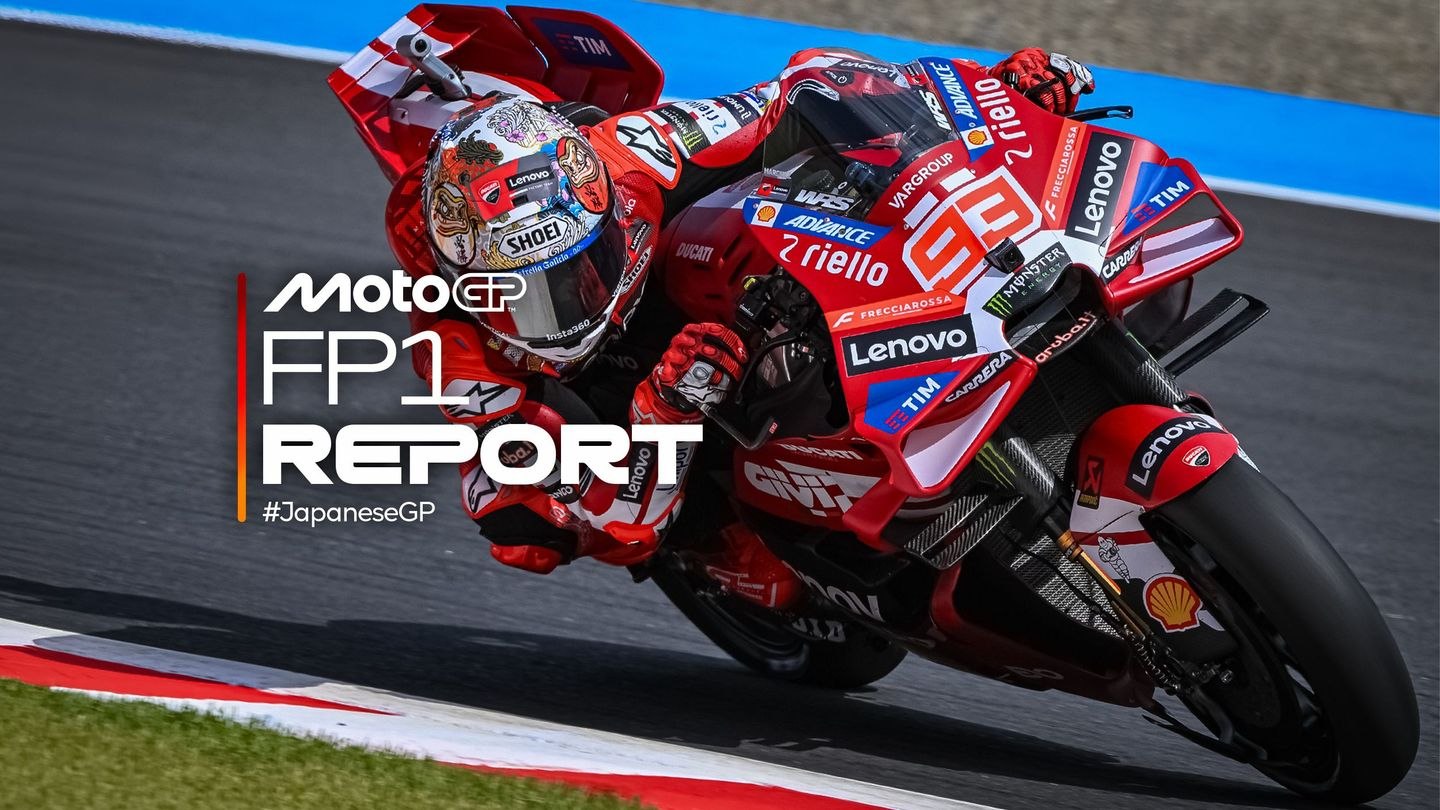 马克·马奎斯驾驶93号杜卡迪赛车，MotoGP日本站一练官方报道配图