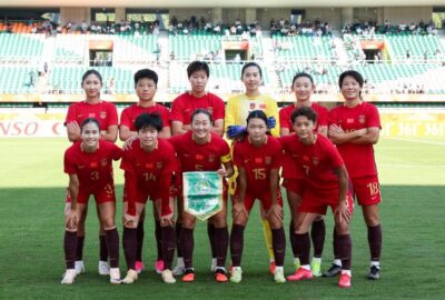 中国女足参加2026年亚运会铜牌战的首发阵容