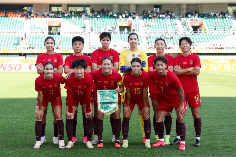 中国女足参加2026年亚运会铜牌战的首发阵容