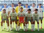 中国U-17女足在2026年U-17女足世界杯首轮对阵肯尼亚时的赛前合影，来自中国足协本场战报。