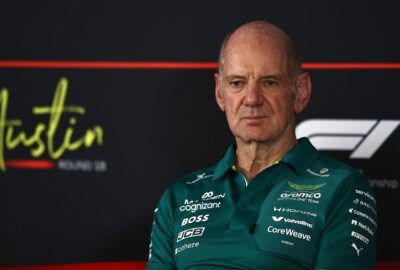 2026年10月23日F1美国站，阿斯顿·马丁领队阿德里安·纽维出席发布会。