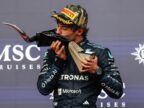 2026年10月25日F1美国站正赛后，安东内利亲吻冠军奖杯
